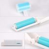 Compact Enclosed Lint Roller with Protective Cover for Travel & Home