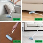 Extra Long Handle Lint Roller for Pet Hair, Furniture, Floors & Hard-to-Reach Areas