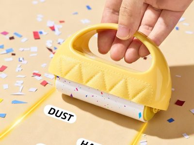Wide Handle Lint Roller for Dust, Hair, Lint & Everyday Debris