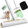 Handheld Fabric Hair Scraper and Lint Remover for Sweaters, Blankets, Sofas and Carpets