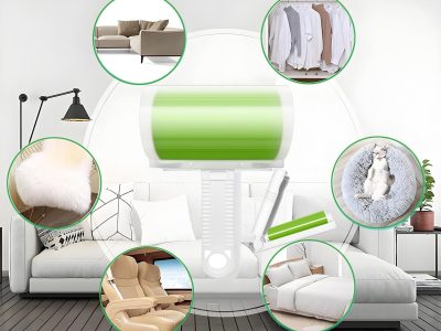 Portable Mini Lint Roller Travel Set with Protective Storage Case
